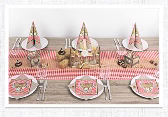 Geburtstag Country Style und Alpendeko