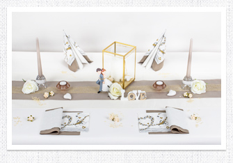 Tischdeko Hochzeit Elegant und Puristisch