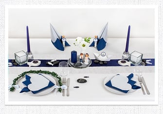 Kommunion, Konfirmation Tischdeko Fische