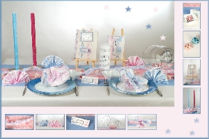 Tischdeko Babyshower