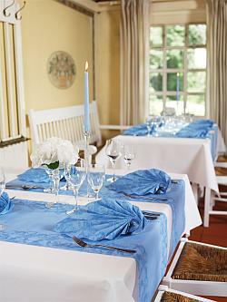 Tischdeko Duni Liz Azur