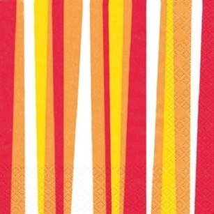 Servietten Colour Stripes