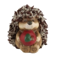 Deko Igel mit weichem Fell