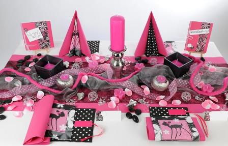 Tischdeko 18. Geburtstag