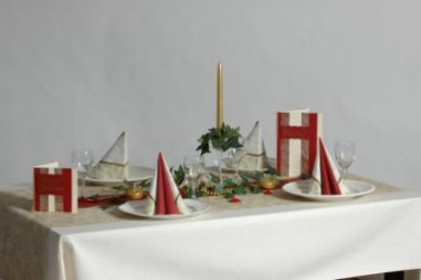 Tischdeko Goldene Hochzeit