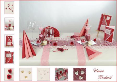 Hochzeitstischdeko