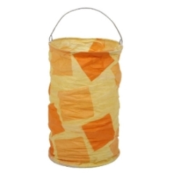 Lampion in Gelb/Orange