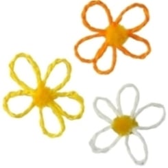 Blumen Papierkordel