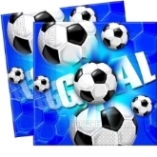 Servietten Fußball