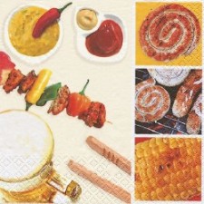 Servietten Barbeque