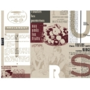 Duni Papier Tischsets Brasserie