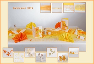 Kommunion gelb-orange