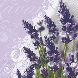Serviette Lavendel