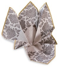 Serviette Flower Damast Serviette Flower Damast