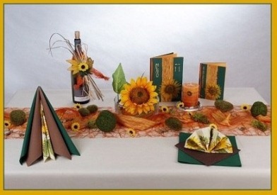 sonnenblumendeko