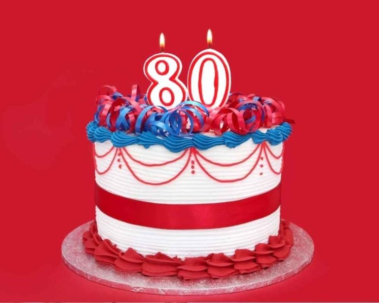 Tischdeko 80 Geburtstag