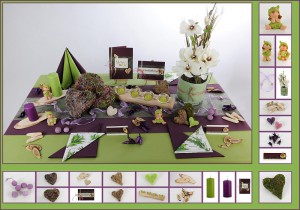Tischdeko mit Naturmaterialien