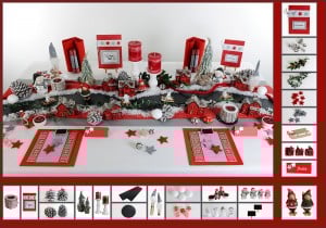 Weihnachts Tischdeko