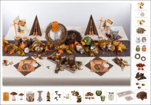 herbstliche Tischdeko