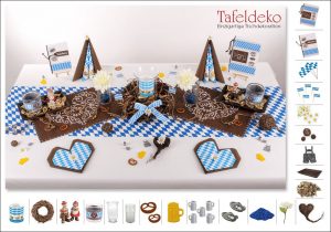 Tischdeko Oktoberfest