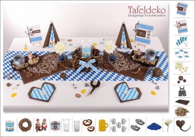 Tischdeko Oktoberfest