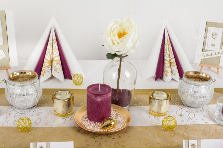Tischdeko Kerzen